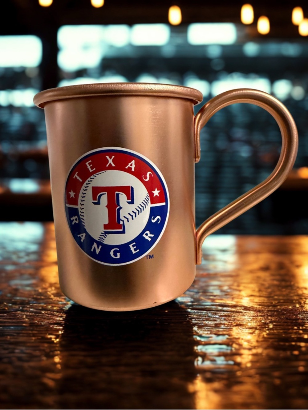Texas Rangers Copper cup